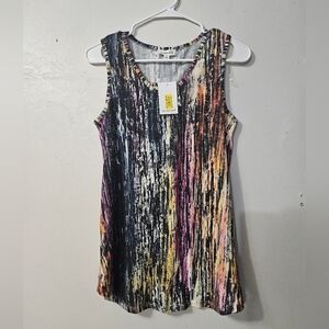NWT! Westbound multicolor tank top!